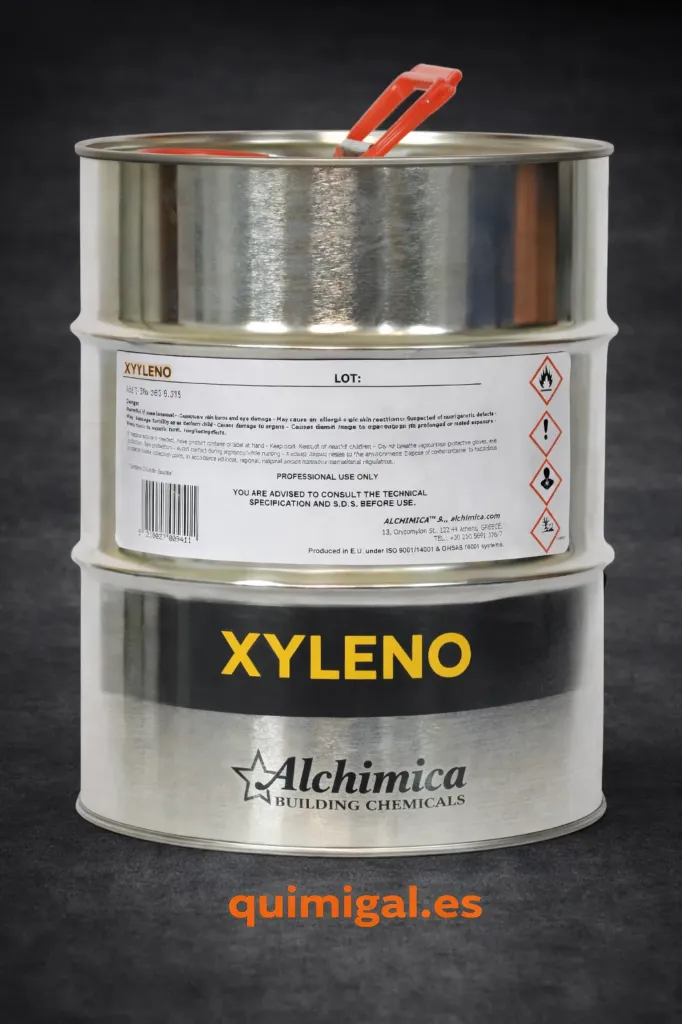Xileno Solvent 01 – Disolvente para Sistemas Hyperdesmo y Limpieza de Herramientas