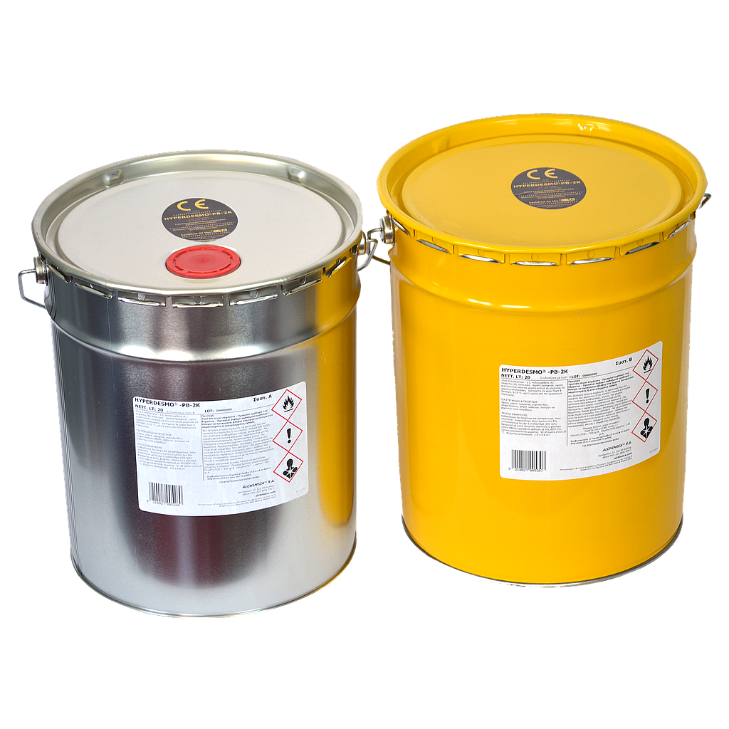 HYPERDESMO® PB-2K – Membrana líquida poliurea-bitumen bicomponente de alta elasticidad