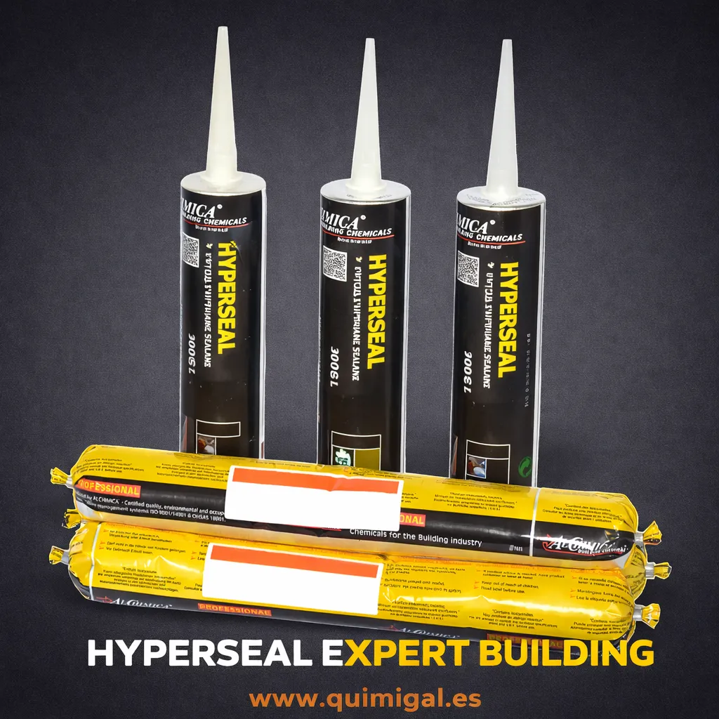 HYPERSEAL EXPERT BUILDING – Masilla elástica para juntas de dilatación en edificación (Gris RAL7040)