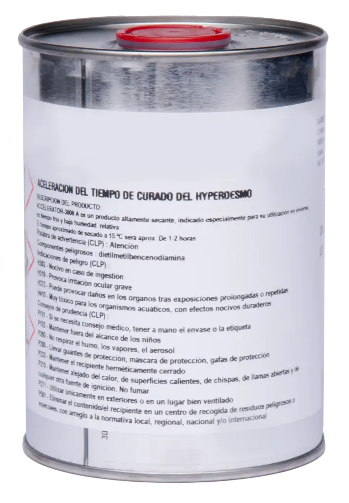 Catalizador para Resinas Hydroexpansivas – Acelerador de Reacción
